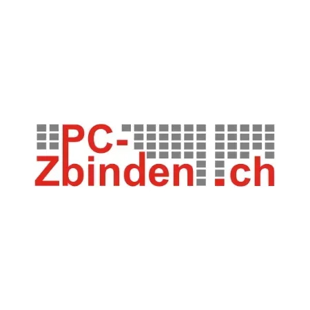 Ein Logo für eine Firma namens pc-zbinden.ch