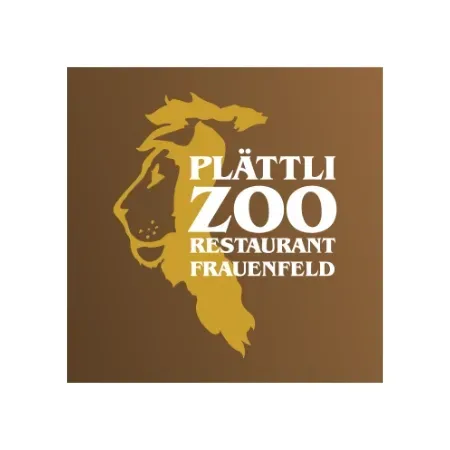 A logo for a zoo restaurant in frauenfeld