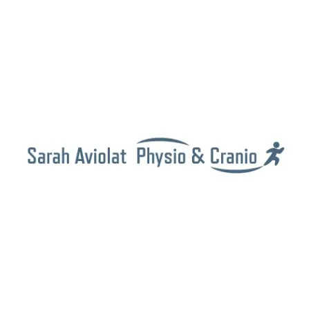 Sarah Aviolat Physio & Cranio Logo auf weißem Hintergrund