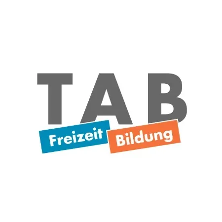 A logo that says tab freizeit bildung on it