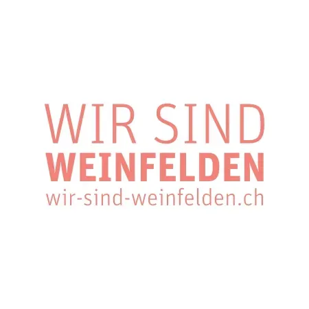 A logo for a company called wir sind weinfelden