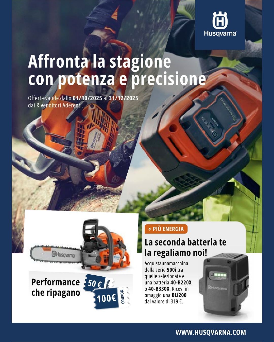 Pubblicità Husqvarna