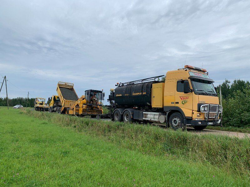 2020. gadā veiktie ceļu būvēšanas darbi