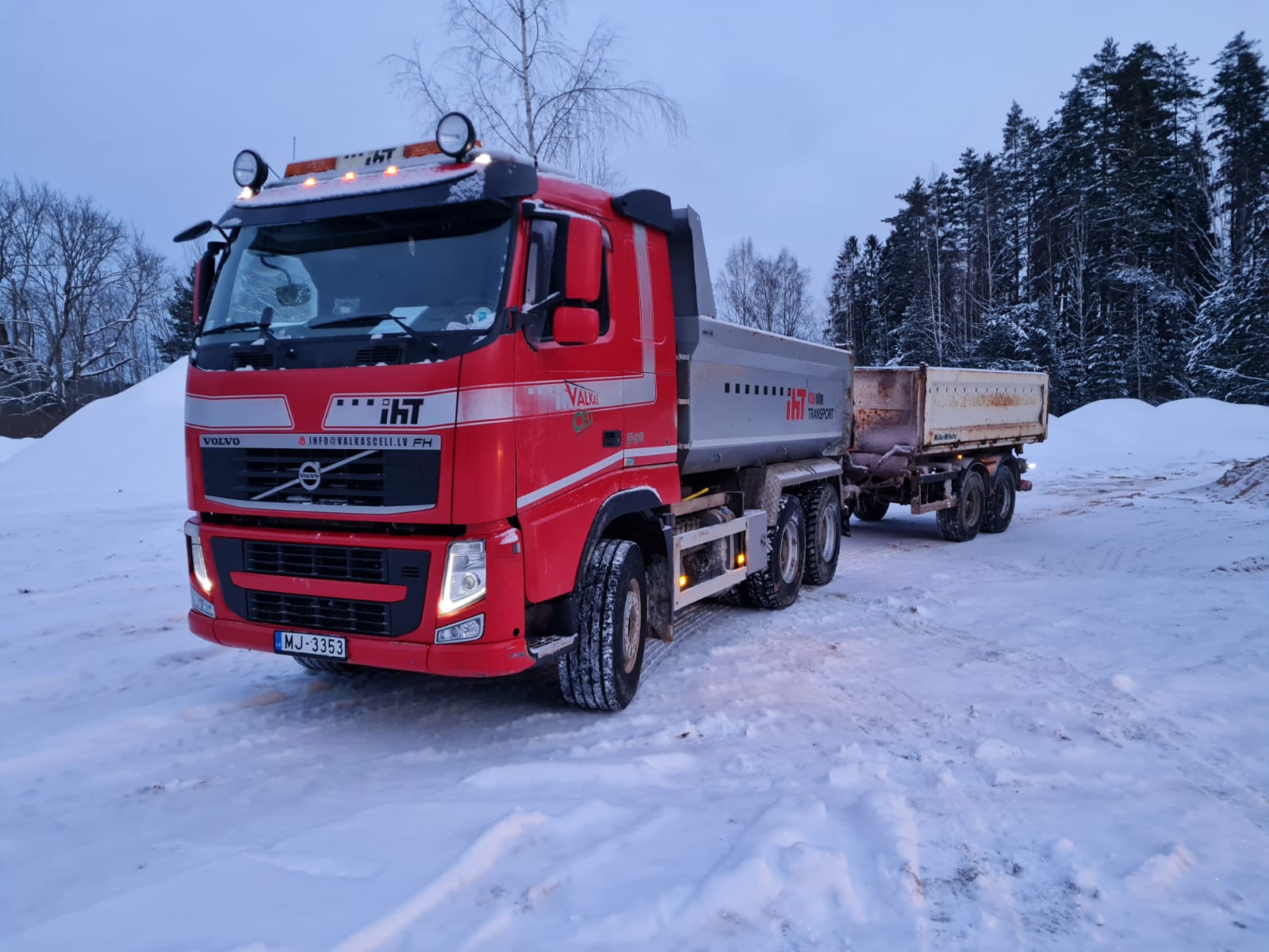 volvo pašizgāzējs