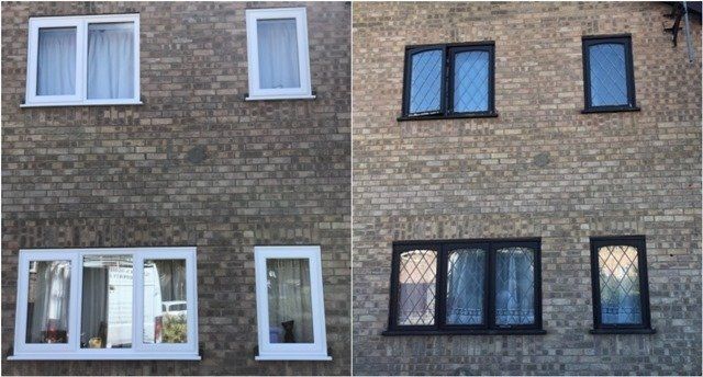 windows on building