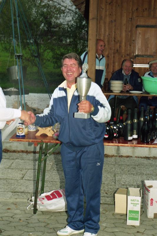 Einzelmeister im Zielschießen 1990