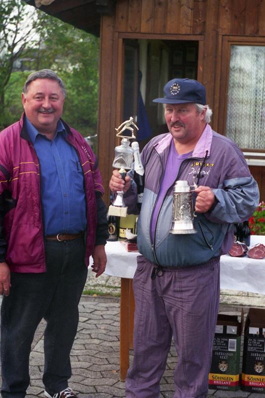 Vereinsmeister im Zielschießen 1997