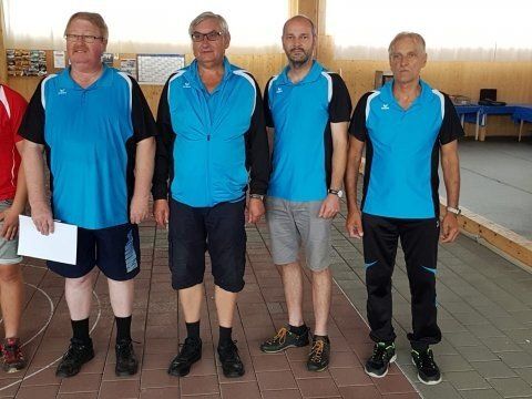 Meistermannschaft des SSV Moosinning Eichenried Sieger der D Klasse