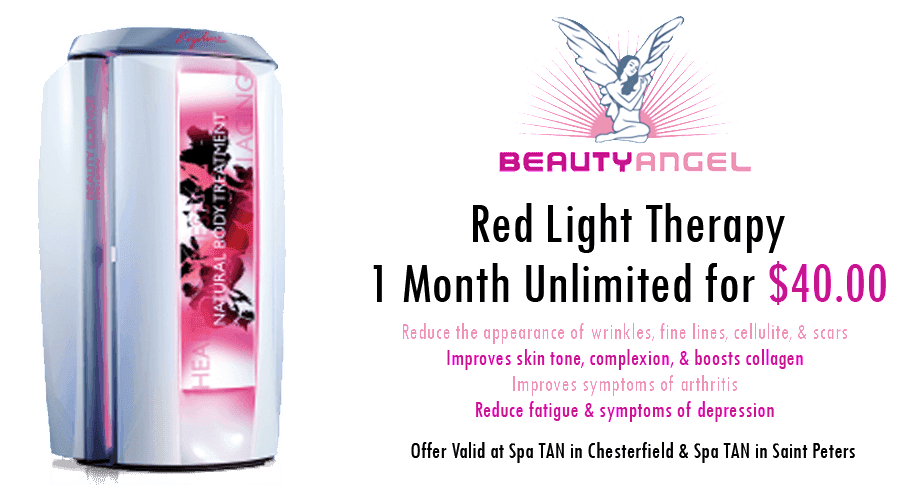tackle ret lysere Red Light Therapy | Spa TAN | Chesterfield, MO | St .Peters, MO