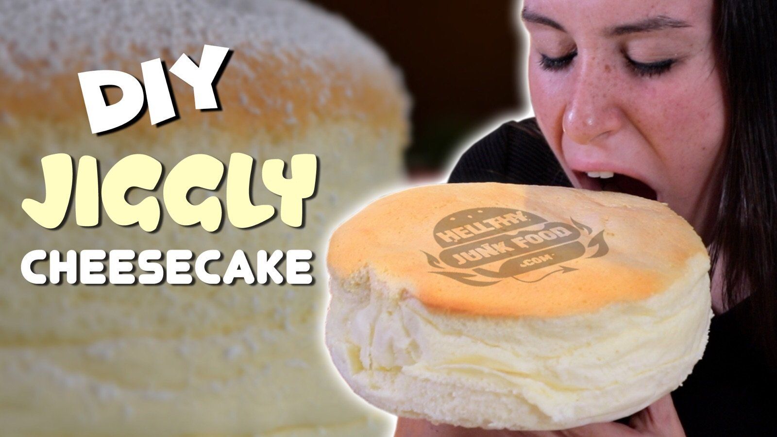 DIY JIGGLY CHEESECAKE