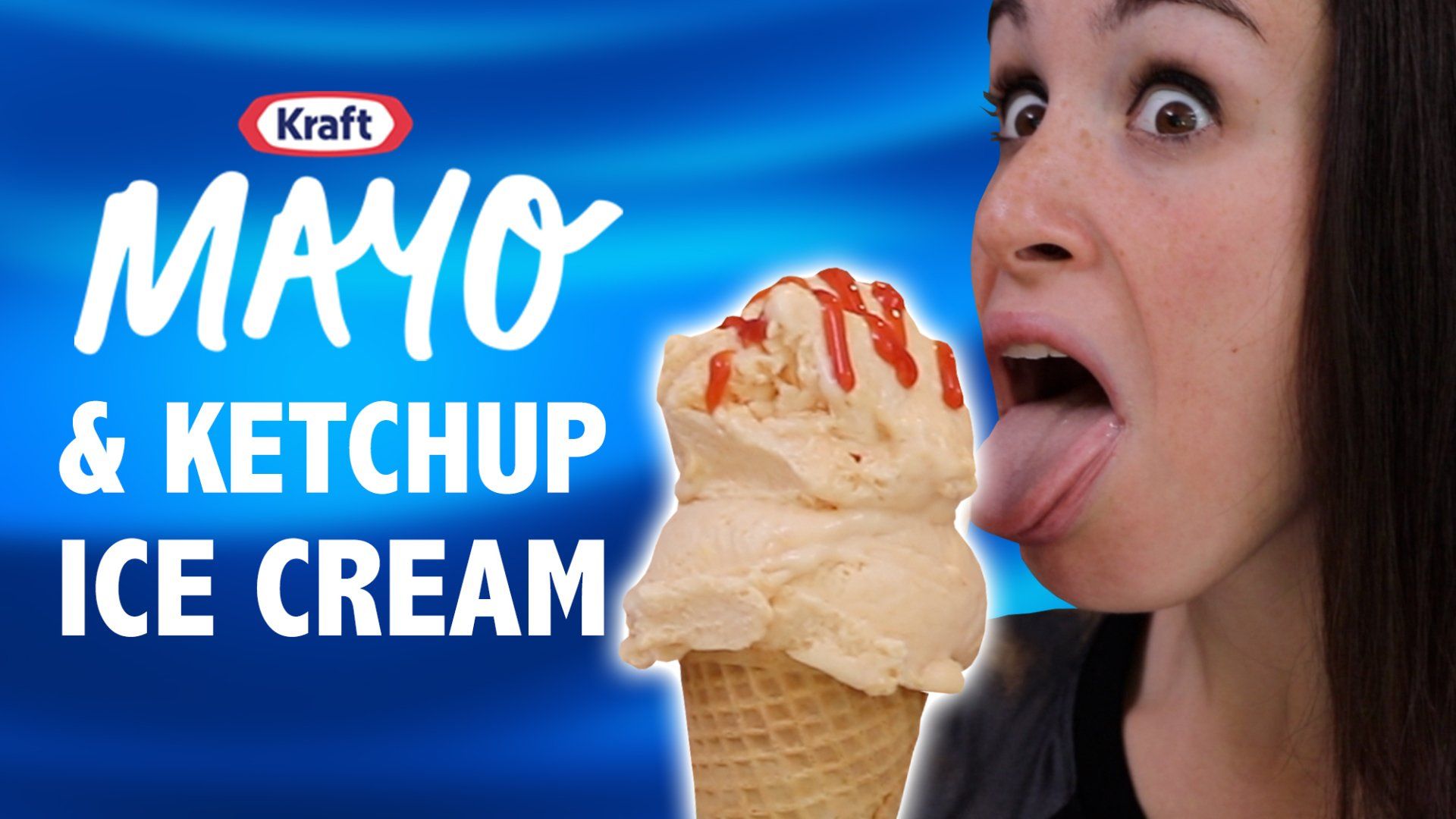 DIY Mayo & Ketchup Ice Cream