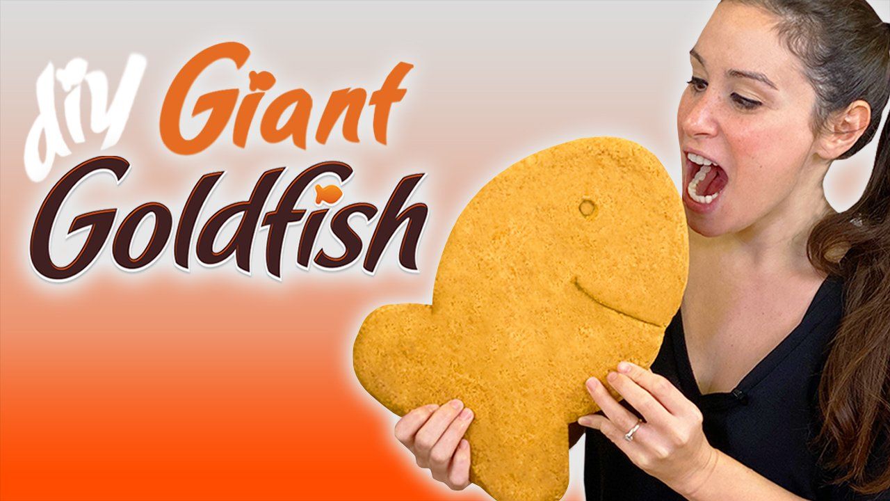new big goldfish crackers