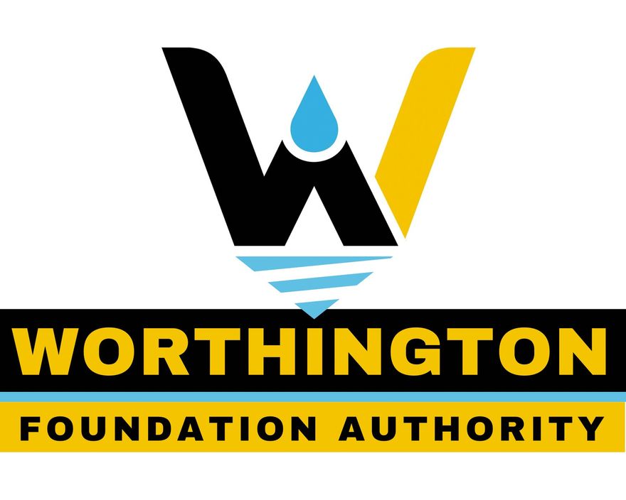 Logo for Worthington Foundation Authority: black 