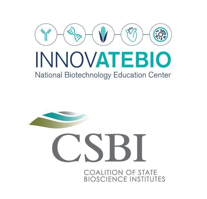 INNOVATEBIO + CSBI logo lockup