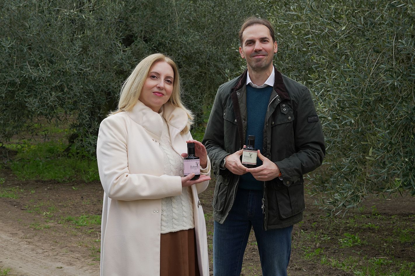 I proprietari dell'uliveto