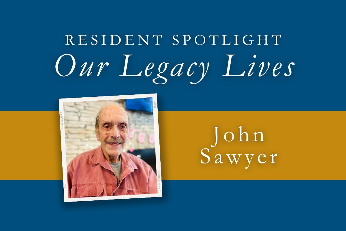 A poster with a picture of john sawyer on it