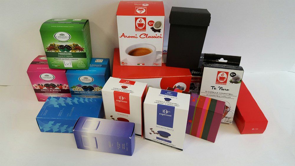 pacchetti per caffé
