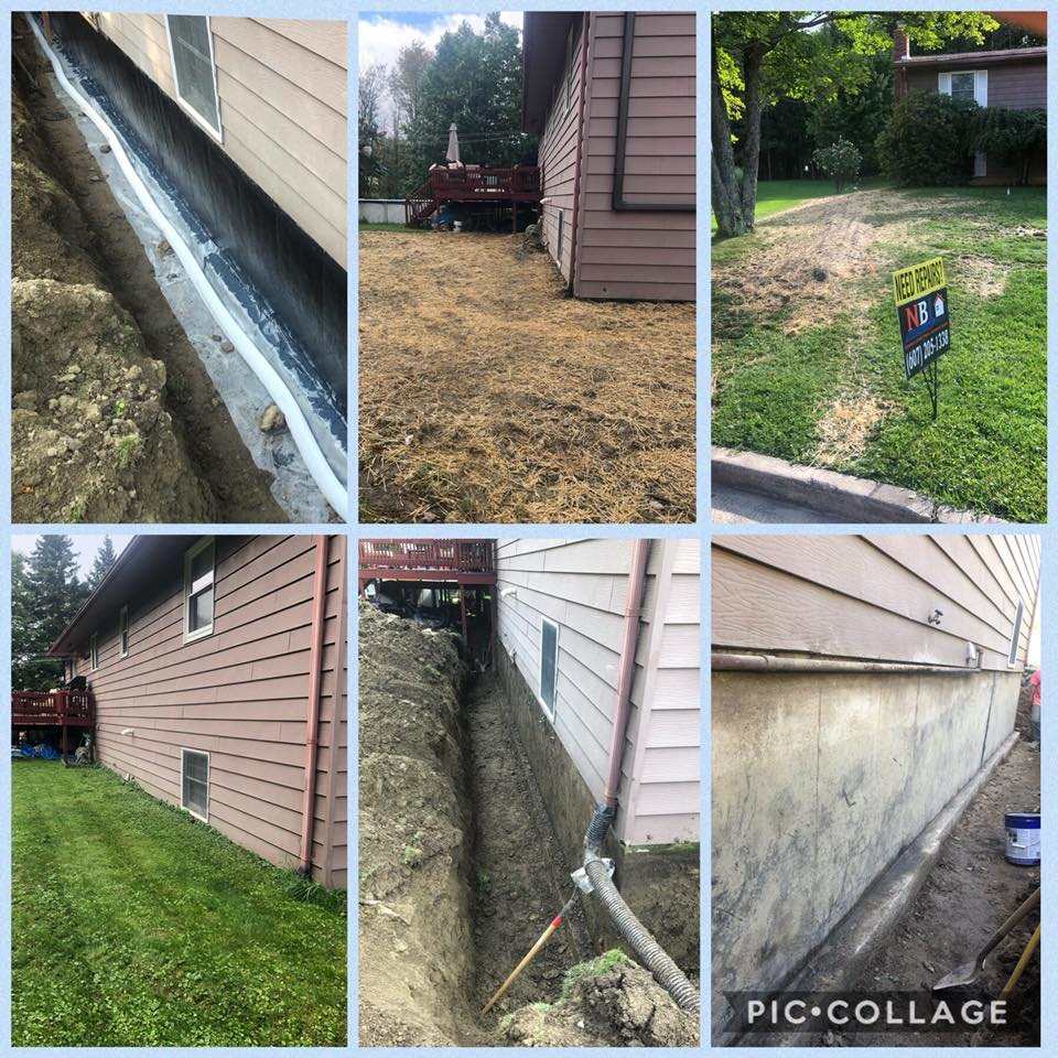 Drainage repair and services — Endwell, NY — The NBI Professionals