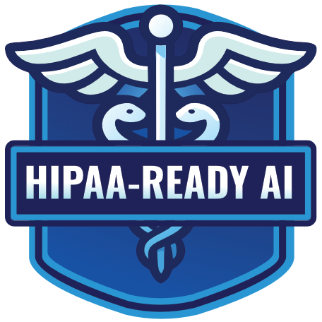 Blue shield with Caduceus and 