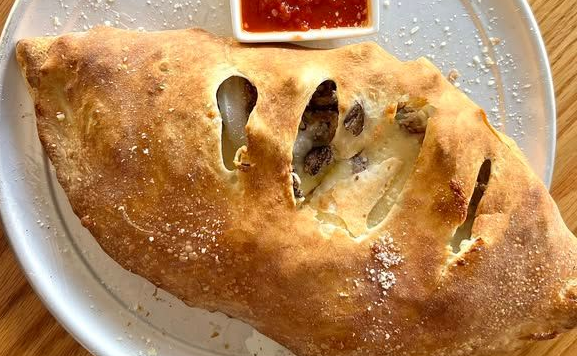 Sandwich at a bar seat