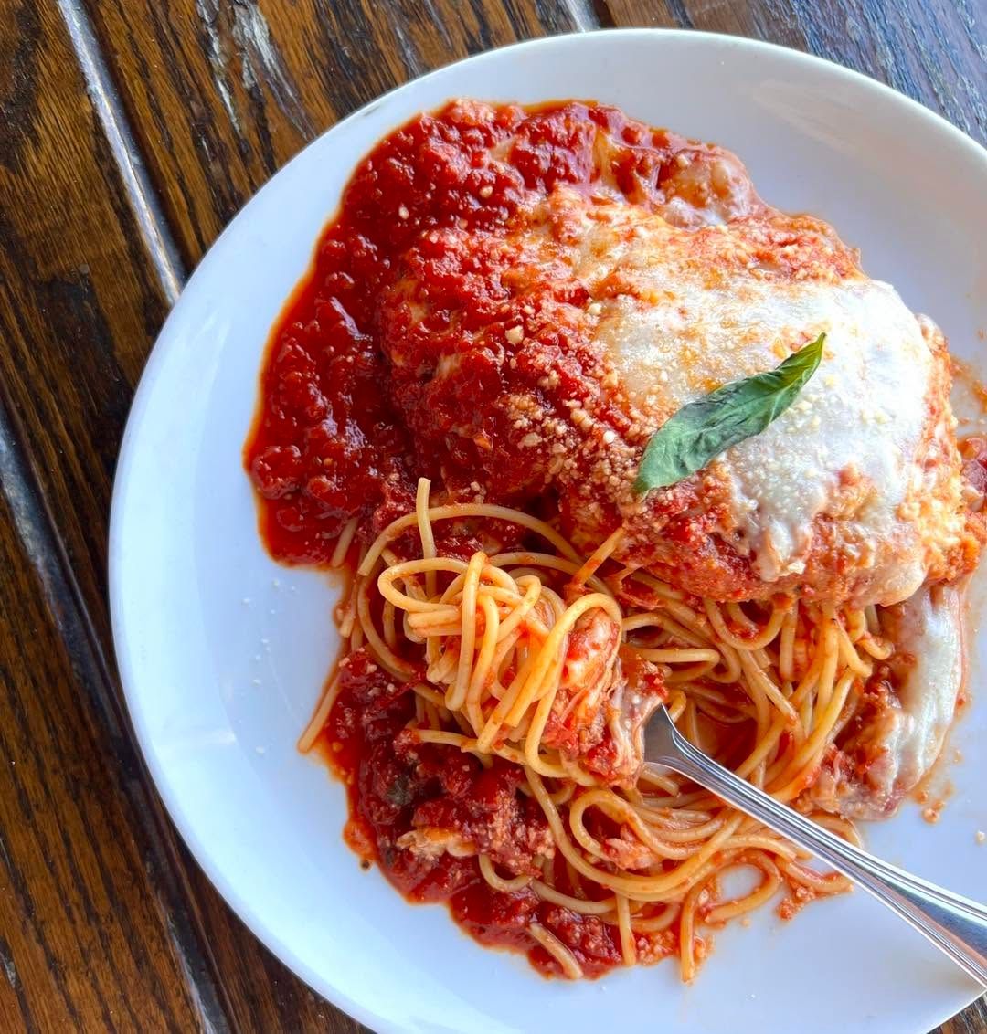 Chicken Parmesan at Zucca
