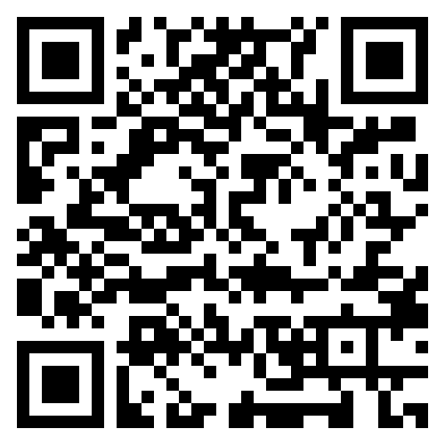 A black and white qr code on a white background.