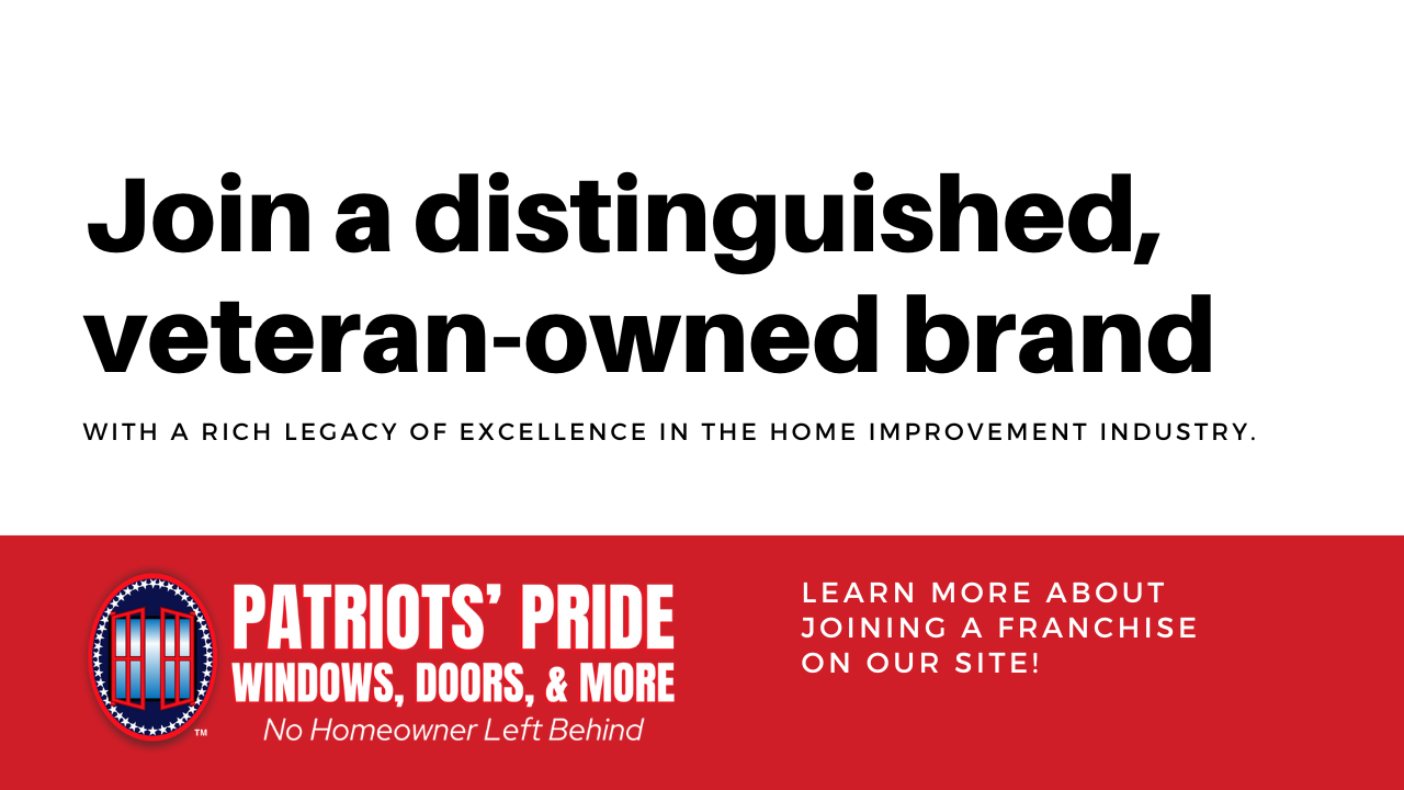 A sign that says join a distinguished veteran owned brand
