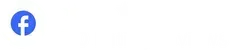 Facebook logo: white