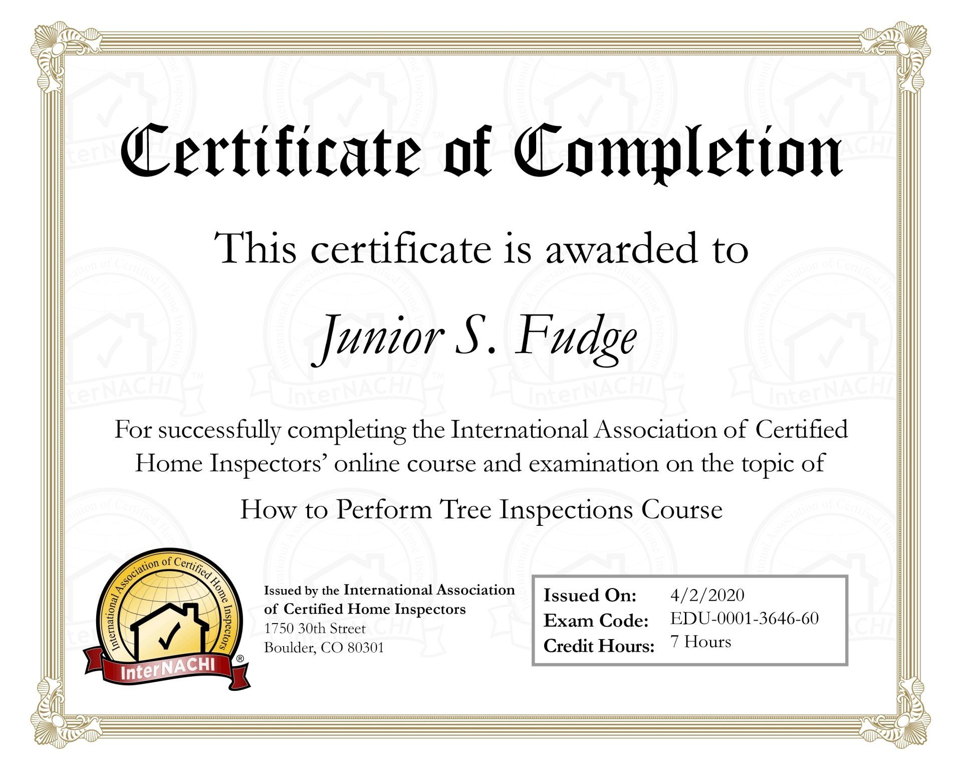 tree inspections - Summerside PEI home inspector