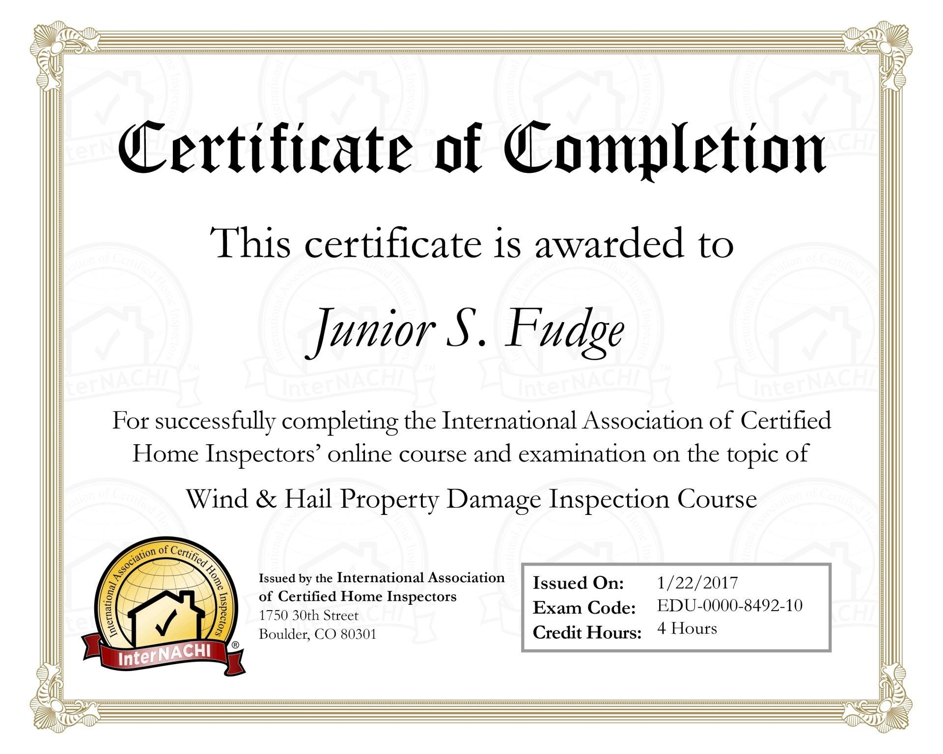 wind hail property damage inspector - PEI home inspections