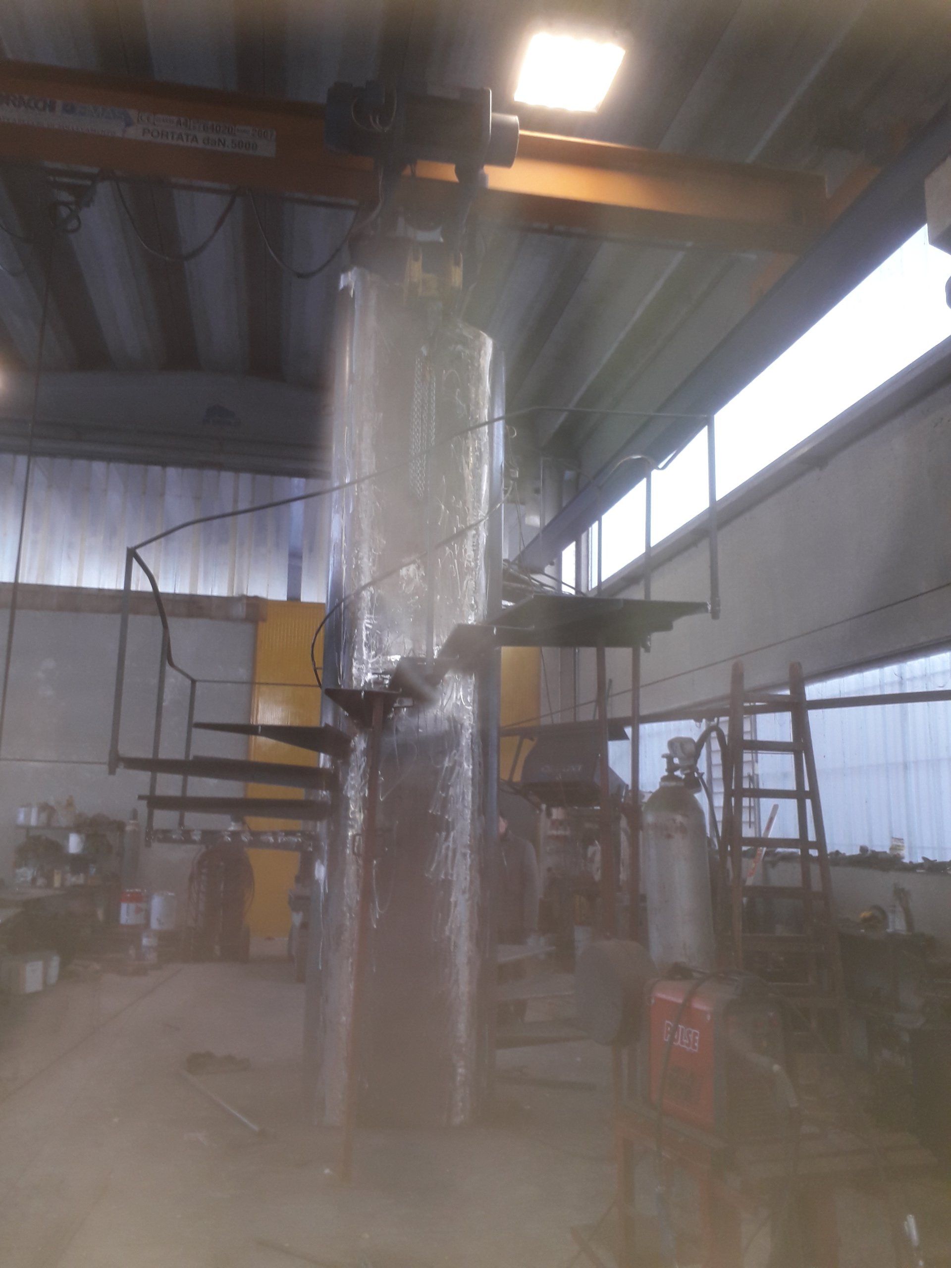 Creazione struttura in metallo