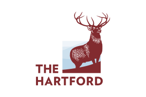 The hartford logo has a deer on it