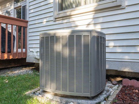 Residential air conditioning unit