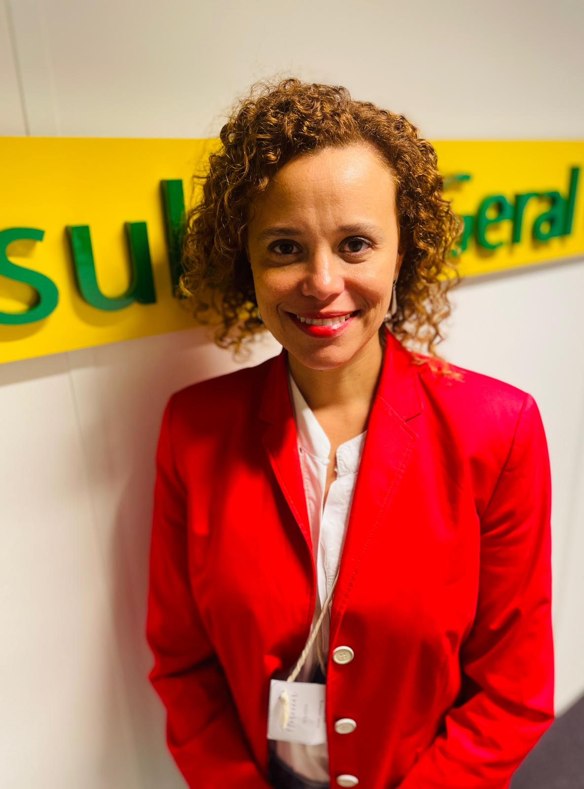 Ariane Brandão, atual vice-cônsul Geral do Brasil em Amsterdã