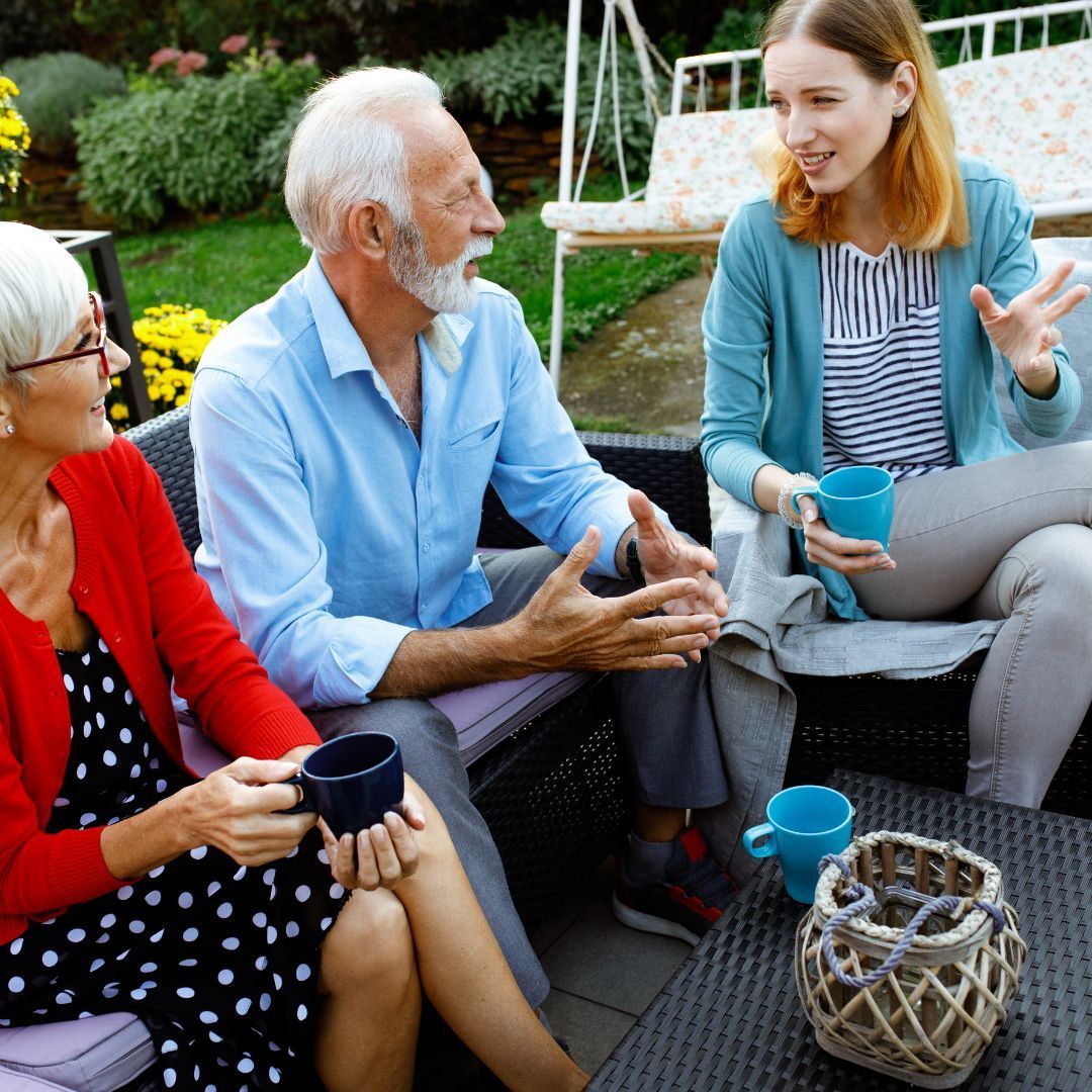 group visiting assisted senior living facility