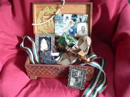 an image of a memory box at a memory care center