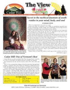 The View - Summer 2019 - Cedar Hill's Quarterly Newsletter