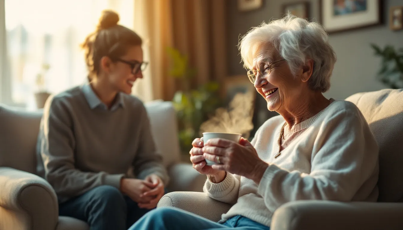 A visual representation of addressing psychosocial needs of elderly individuals to combat social isolation.