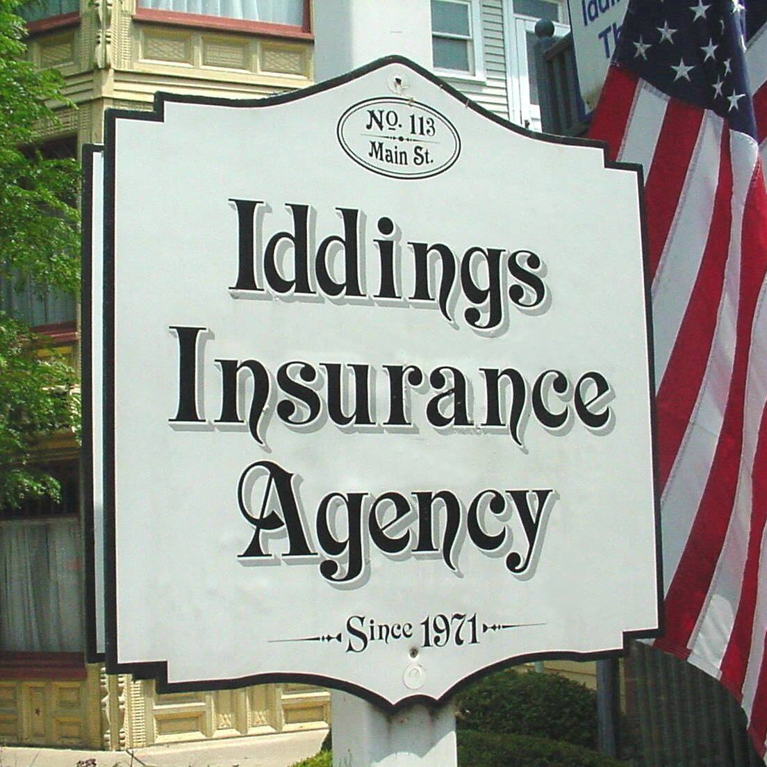 Iddings Insurance Agency Sign