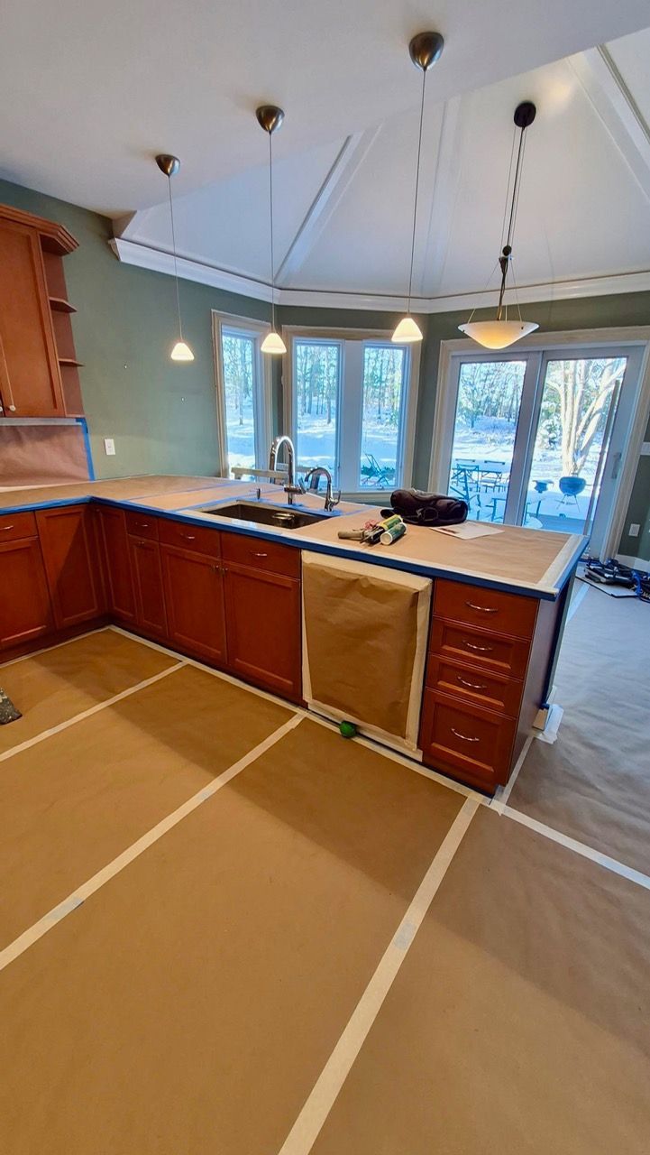 Cabinet painting portfolio picture