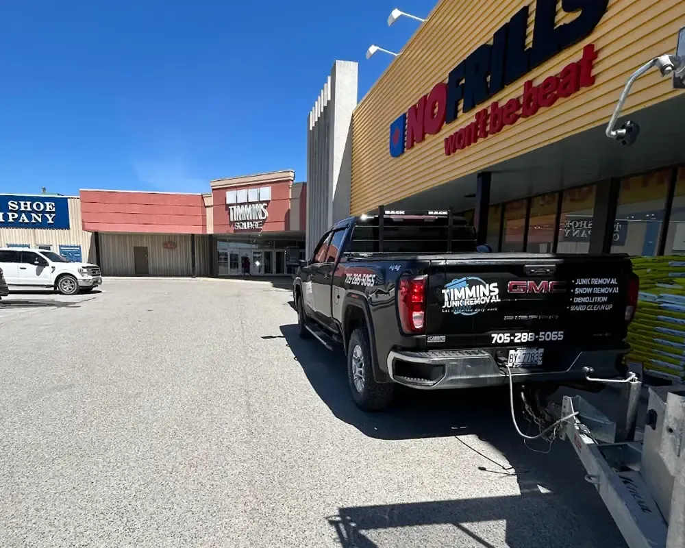 commercial junk removal timmins on