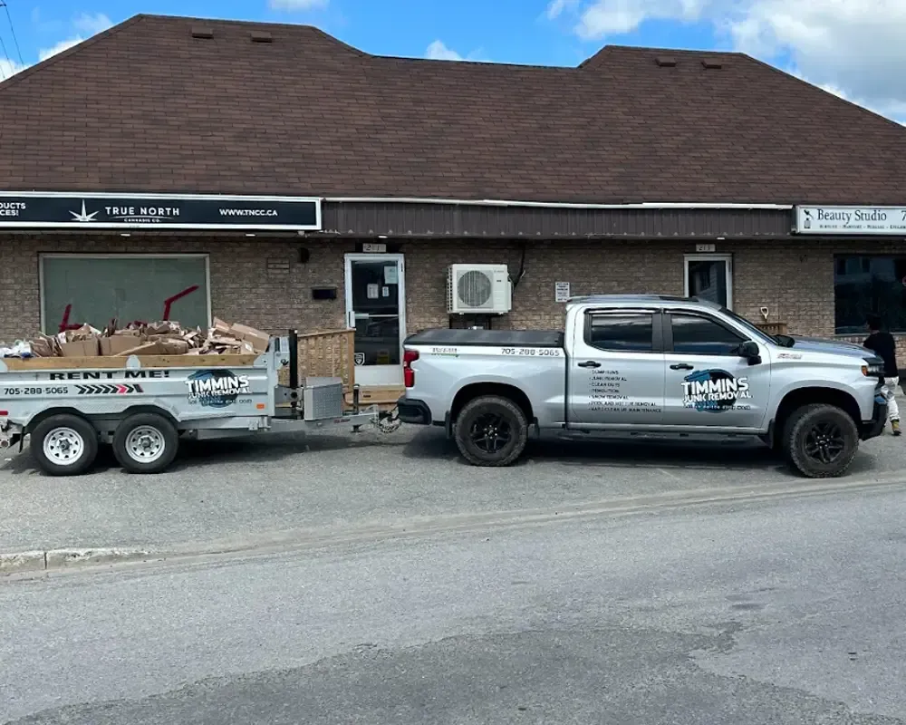 eco-friendly junk removal Timmins on