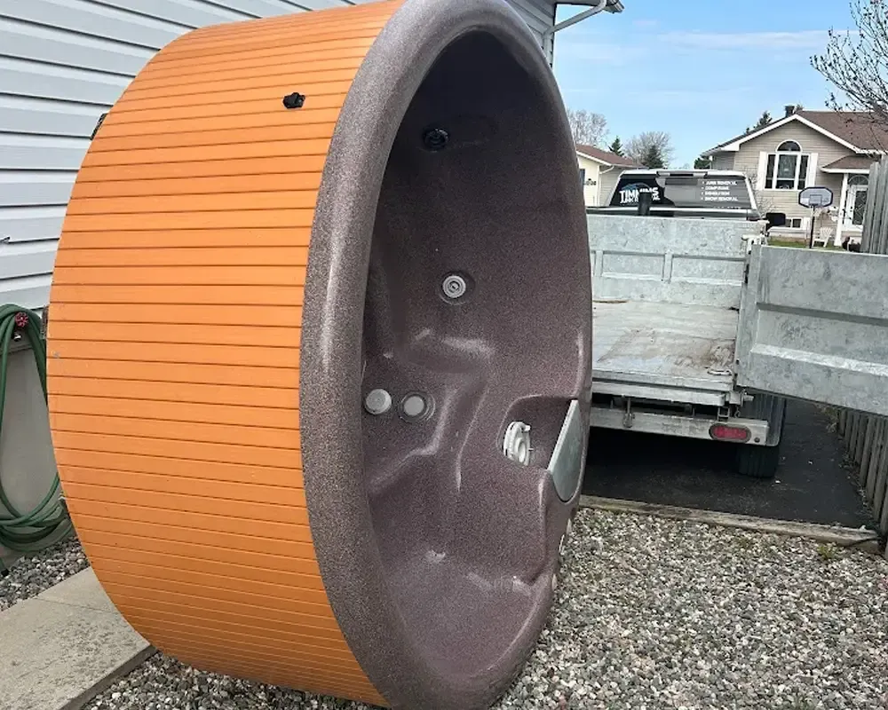 hot tub demolition services timmins on