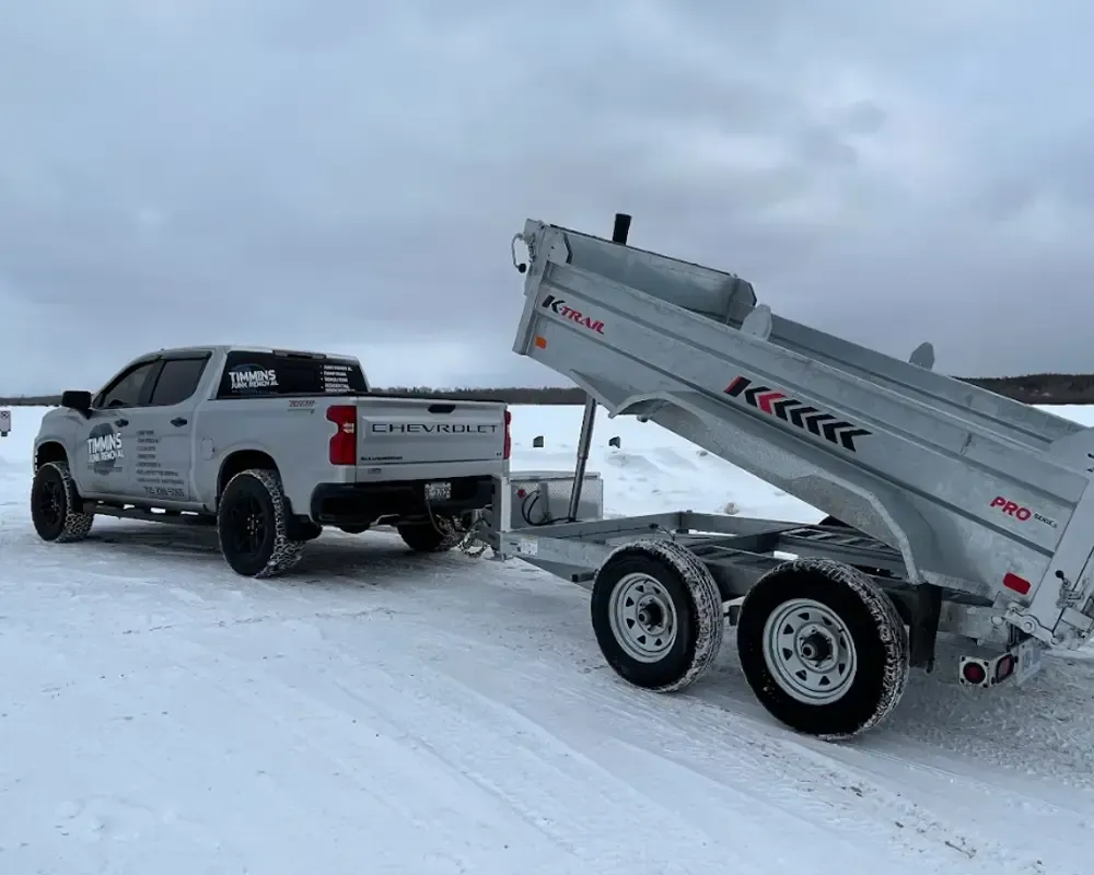 junk removal and demolition timmins on