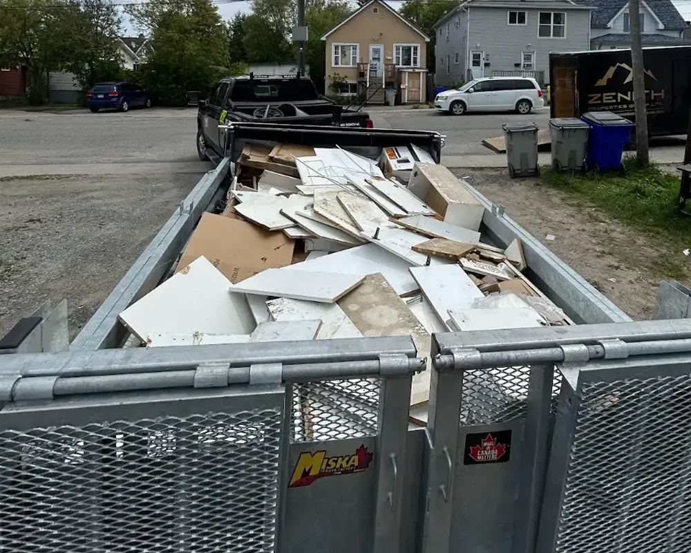 residential junk removal timmins on