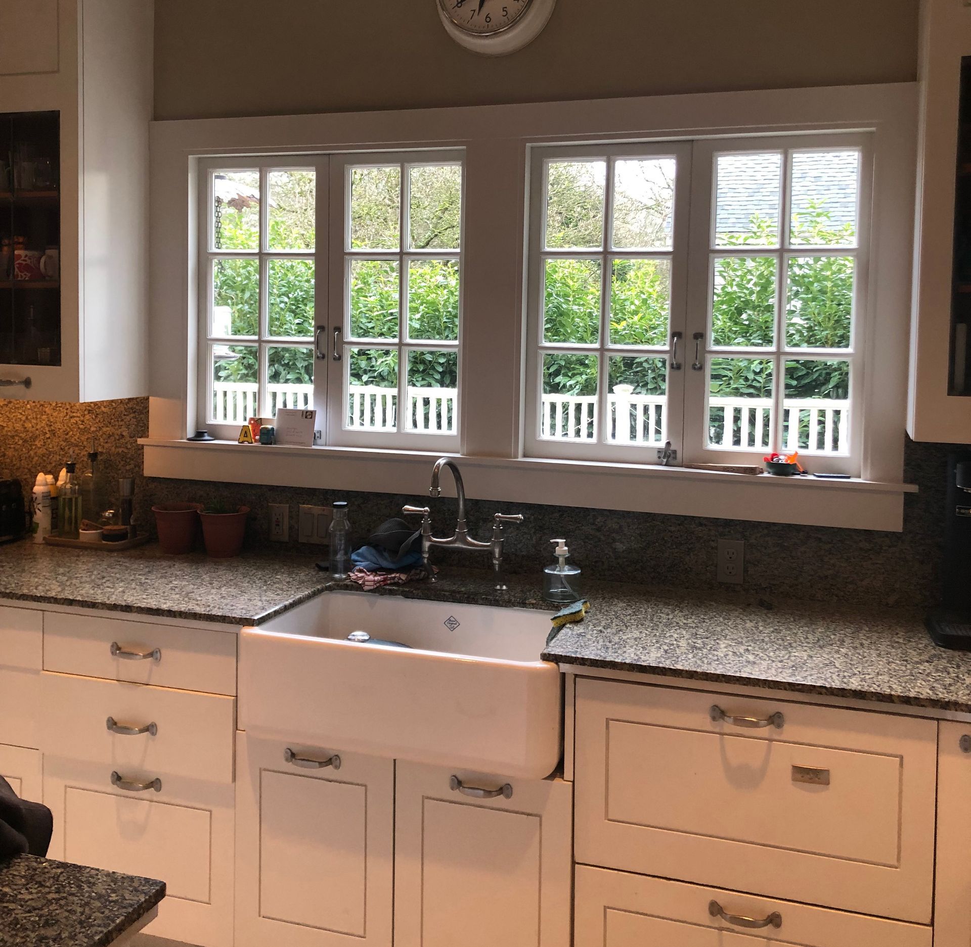 Before image: 1990s remodel of Laurelhurst craftsman kitchen. 