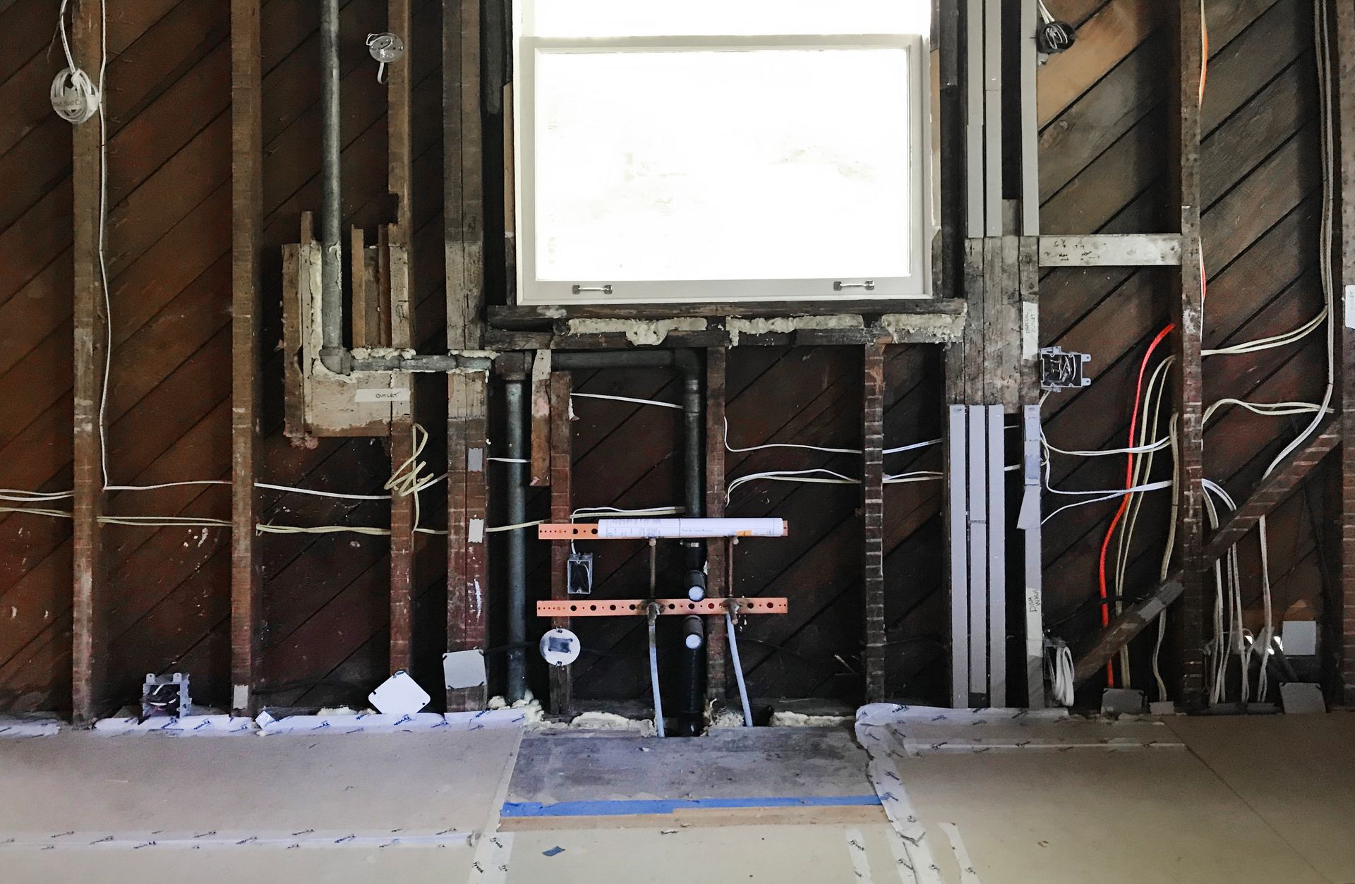 When demoing a kitchen surprises within the walls, such as ductwork or insufficient supports can impact the overall design.