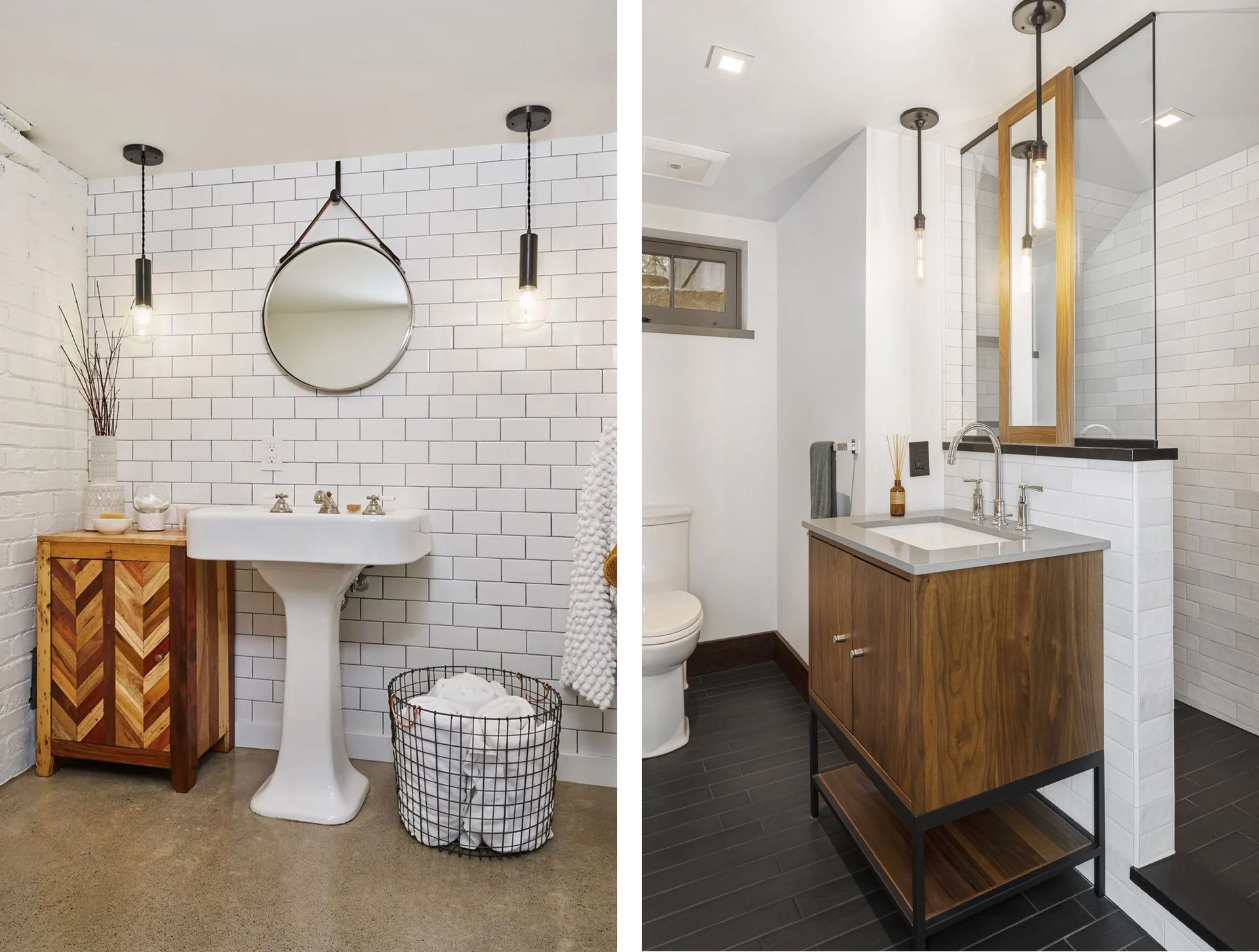 Each basement bathroom project has unique conditions to consider. Despite the potential challenges, a  lower level bathroom can be as functional and stylish as those on floors above.