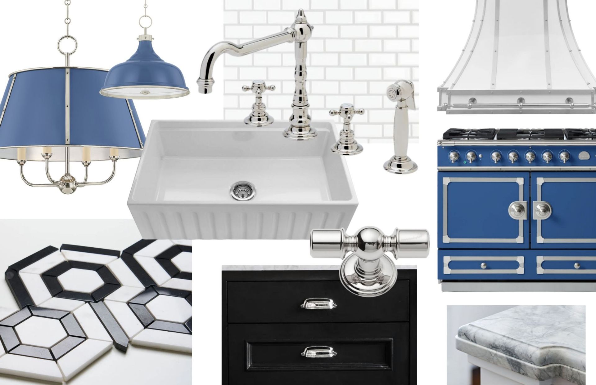 Arciform works closely with the client to select the fixtures and finishes that determine the look of their new kitchen. 