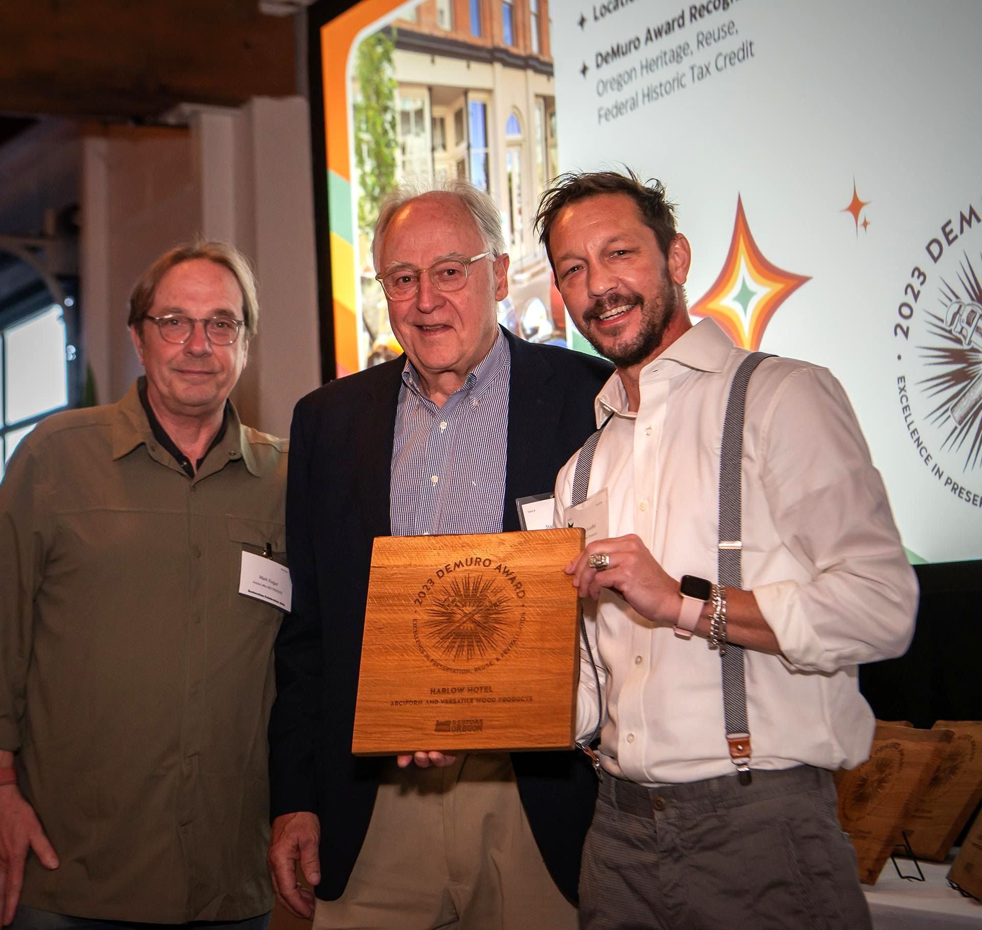 De Muro Award Acceptance Party